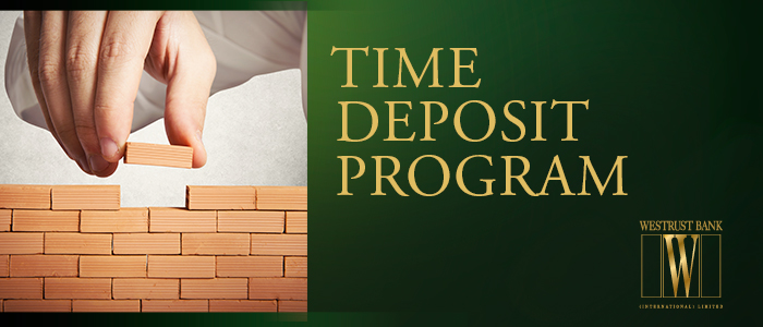 Time Deposit Program Personal Westrust Bank Intl Ltd 9940