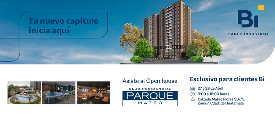 Información Open House Parque Mateo