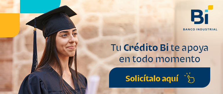 Haz realidad tu acto de graduación, ¡solicita un Crédito Bi!