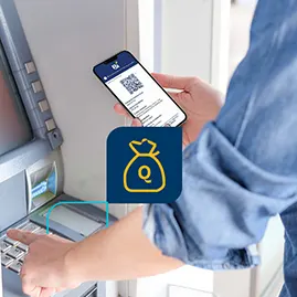 Retiro de efectivo en el Cajero Bi con código QR
