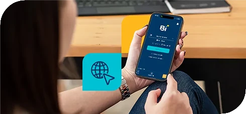 Diferencia entre red y datos móviles para ingresar a tu Bi en Línea App