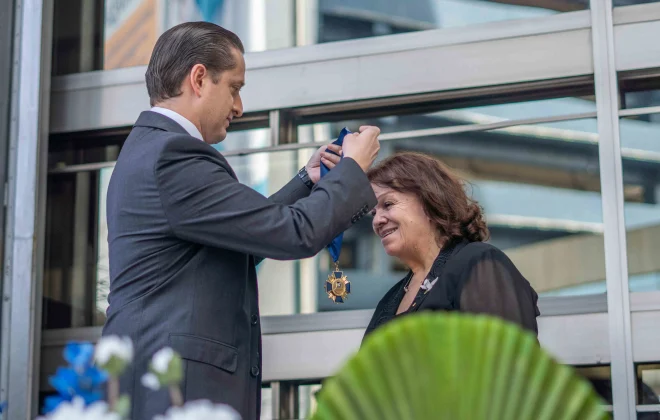 Homenaje Licda. Ada Eugenia Mendez Tarano 