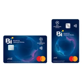 Tarjetas de Crédito que ofrece Banco Industrial: Mastercard UEFA Champions League Standard