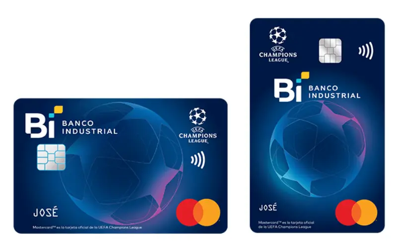 Tarjetas de Crédito que ofrece Banco Industrial: Mastercard UEFA Champions League Standard