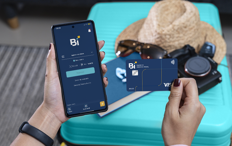¿Tienes un viaje al extranjero y quieres usar tus Tarjetas Bi Notifícalo desde Bi en Línea App