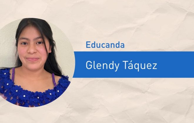 Educanda Glendy Táquez